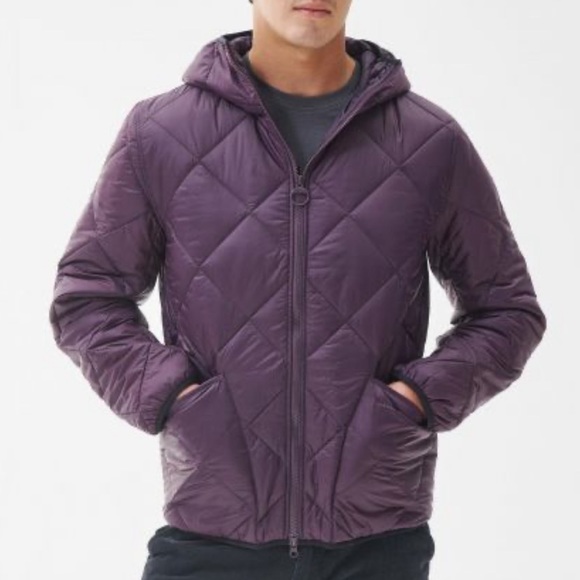 NWT - Barbour Unisex Hooded Liddesdale Quilted Jacket - Men M/Women L - Picture 2 of 12